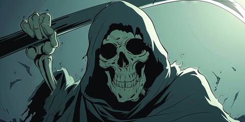 Fototapeta premium grim reaper 