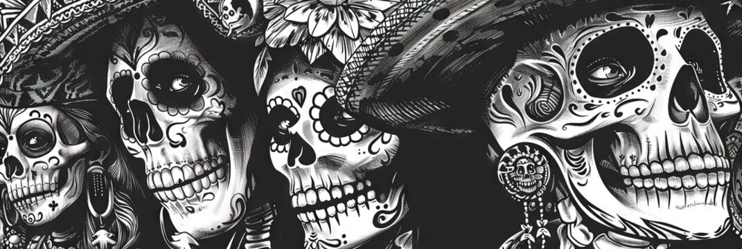 Day of the dead concept