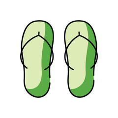 Flip Flops vector icon