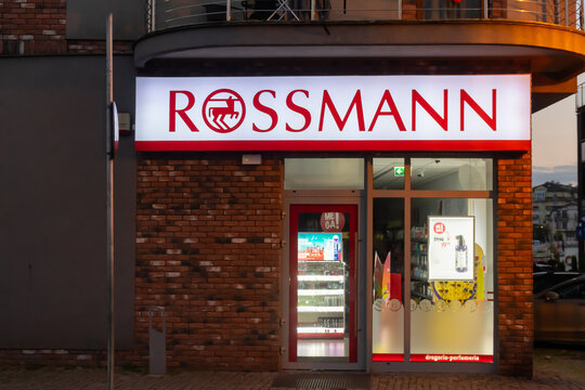 Ustka, Poland - 25.06.2024 - Rossmann chain store in Ustka