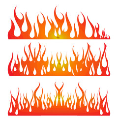 Creative line of hippo shape logo template