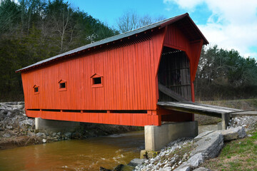 Bible Covered Bridge in North Carolina