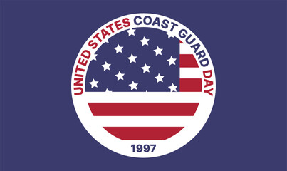 U.S coast guard day design templet