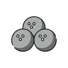 Bowling vector icon