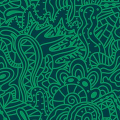 Abstract seamless paint spots doodle pattern for wrapping paper and fabrics