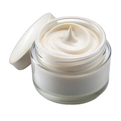 Face cream Isolated on transparent background