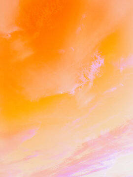 abstract watercolor background with clouds