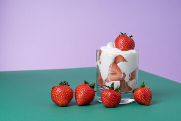 Strawberries and Cream