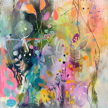 Spring Abstract Bright