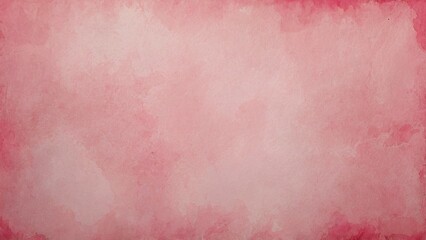 Fototapeta premium Pink watercolor paper texture grunge background