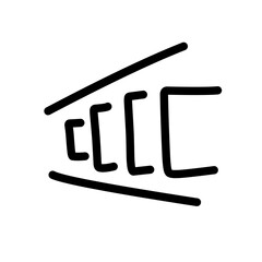 minimalist line motif