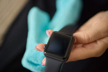 Ensure optimal performance and longevity of your smartwatch by cleaning it with a microfiber cloth