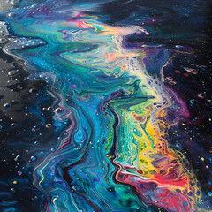 Electric Oil Slick