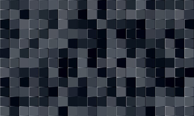 Geometric abstract background in grid square mosaic pattern. retro artistic grey background.