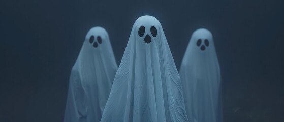 Ghostly apparitions deliver personalized marketing messages to potential customers