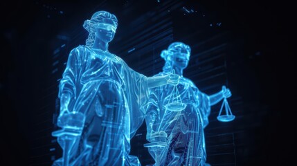 Holographic lawyers with knowledge of supernatural laws and customs provide legal advice and representation for mystical beings