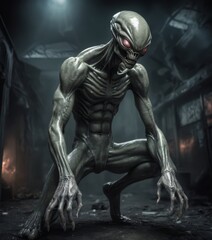 alien in the darkness