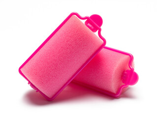 Two Pink Rollers