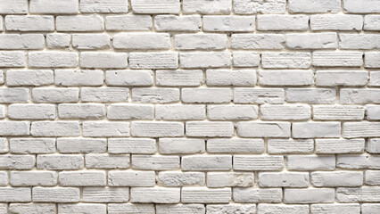Fototapeta premium vintage white brick wall texture background
