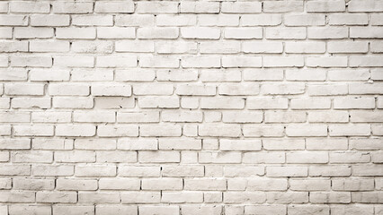 vintage white brick wall texture background