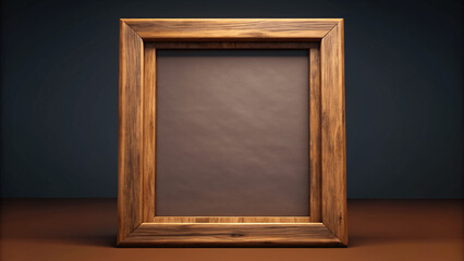 wooden picture frame