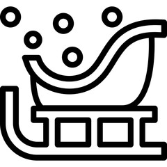 Winter Carriage Icon