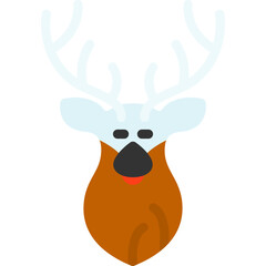 Snowy Deer Icon