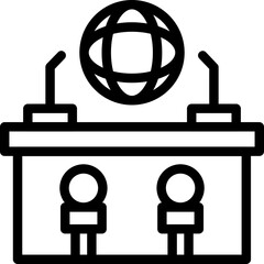 Press Room Icon