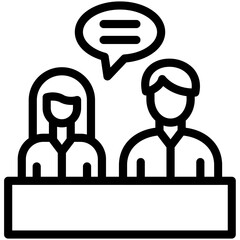 Group Discussion Icon