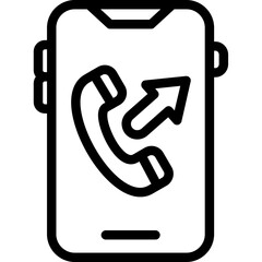 Outgoing Call Icon