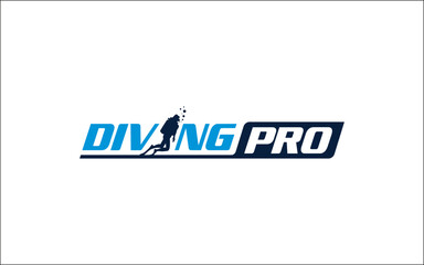 Obraz premium Illustration graphic vector of scuba diving logo design template