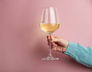 Copa de vino blanco Argentino 