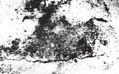 Grunge texture effect. Distressed overlay rough textured. Abstract vintage monochrome. Black colors isolated on white background. Graphic design grungy style concept for banner, poster, flyer, etc