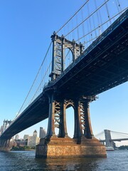 Fototapeta premium New York Manhattan Bridge