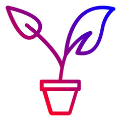 potted plant icon