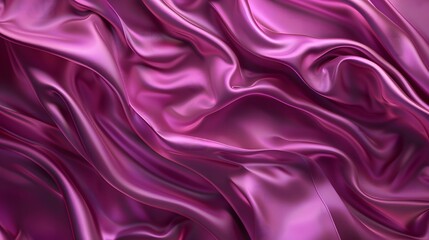 Obraz premium Soft Pink Silk Waves on Luxurious Background