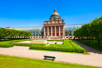 Bavarian State Chancellery or Bayerische Staatskanzlei, Munich