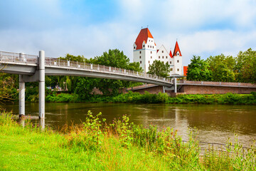 Obraz premium The New Castle in Ingolstadt, Germany