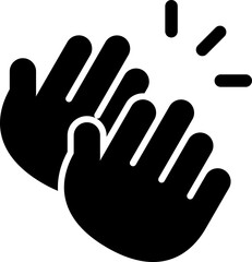 Obraz premium Applause Hand icon 