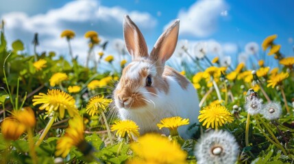 dandelion and rabbit