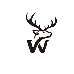 Print Deer logo design for your brand and company identity