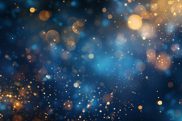 background with stars and circles