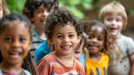Cultural Diversity in Action: Children's Cooperation and Joy in School Activity