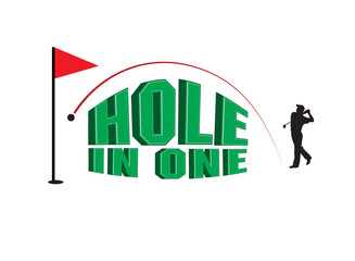 hole in one logo