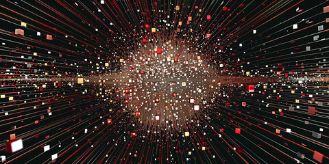 Explosive Visualization of Data Diversity: A Journey Through the Spectrum of Information Convergence in the Digital Realm