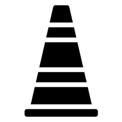 traffic cone icon 