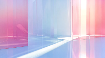 Assemblages of cubes of different colours and shapes, reflections and refractions
さまざまな色と形の立方体の集合体、反射と屈折

