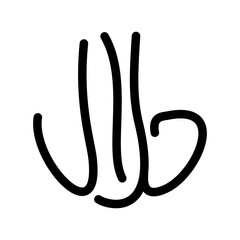 Halal icon template