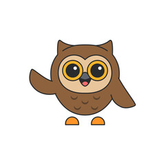 cute owl illustration