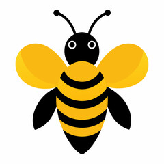 a cute bee vector artwork and illustration